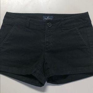 Black American Eagle shorts size 0